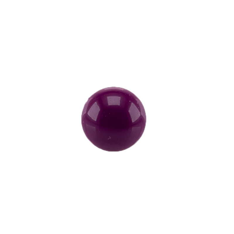 10mm Cabochon oval - flammenblumen lila Satt