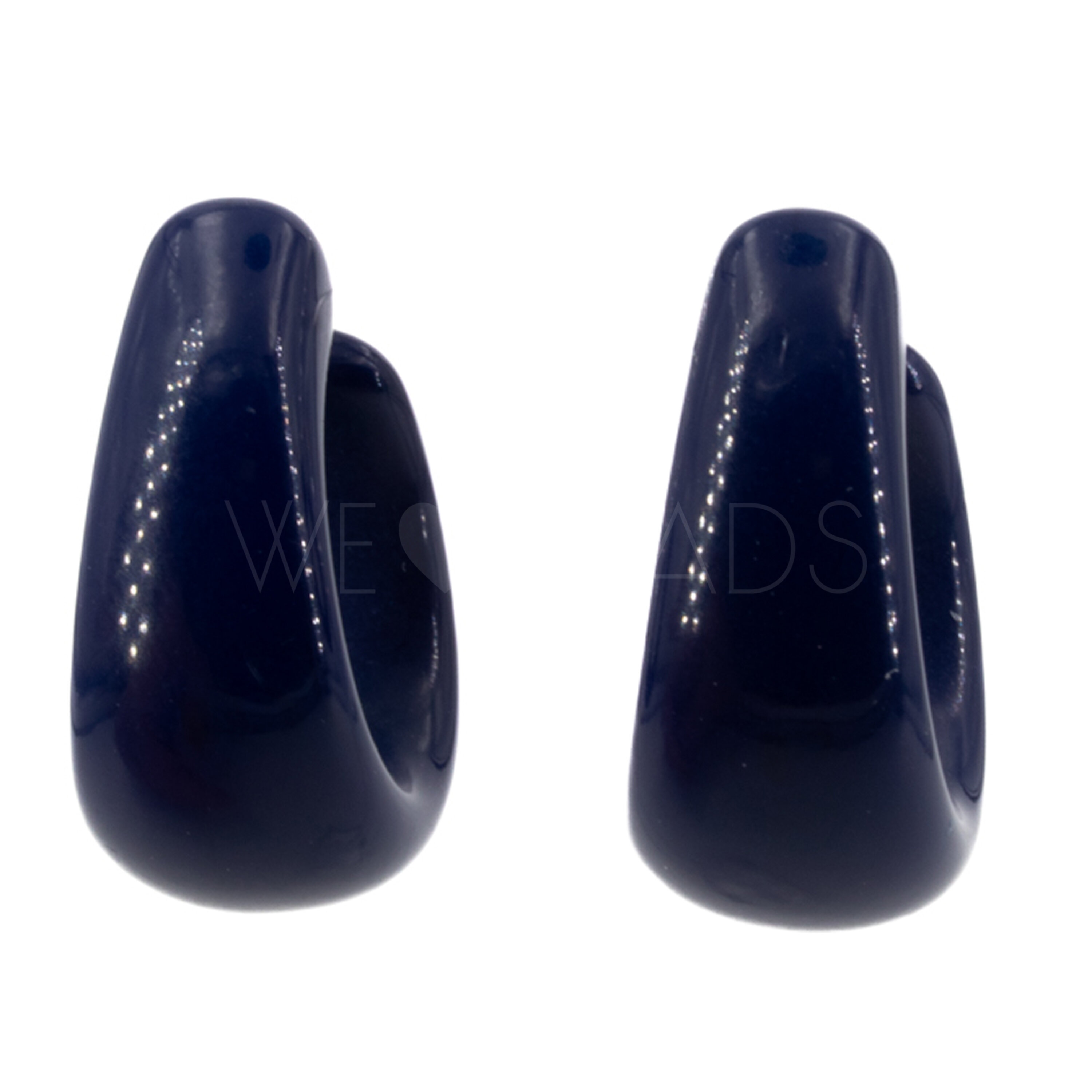 27x21 Elypse Creole in stahlblau