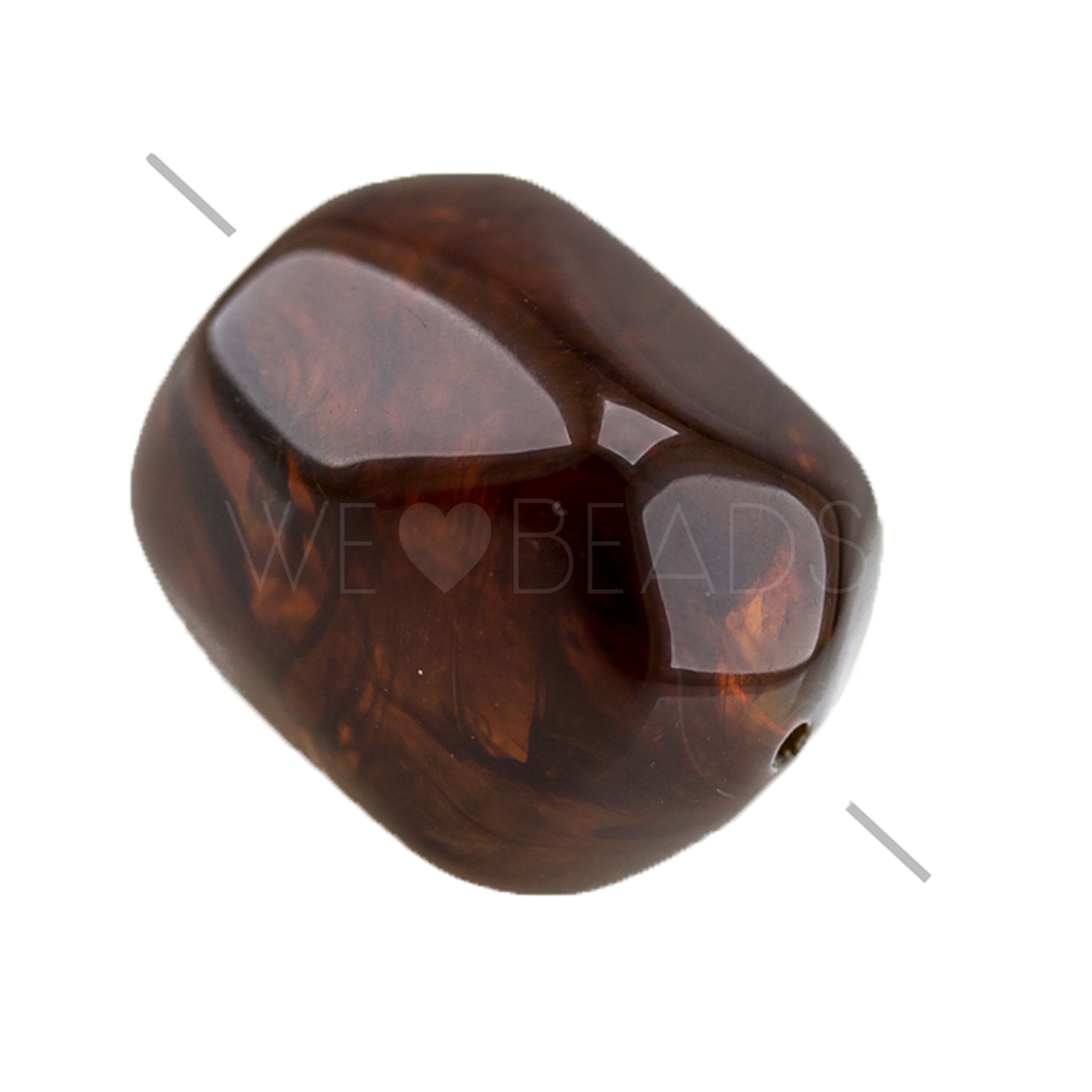 baroque Beads in tortoise