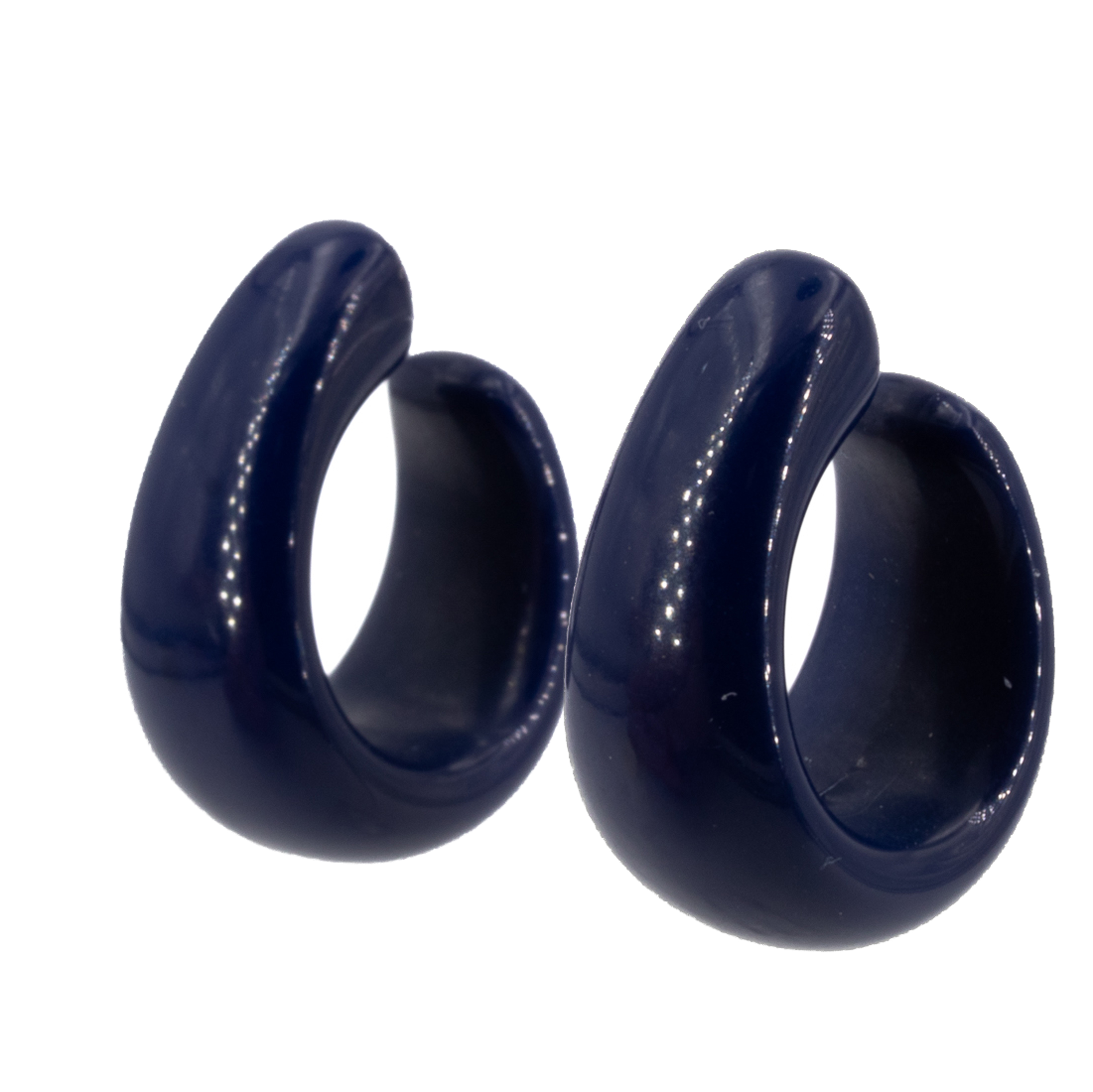 27x21 Elypse Creole in stahlblau