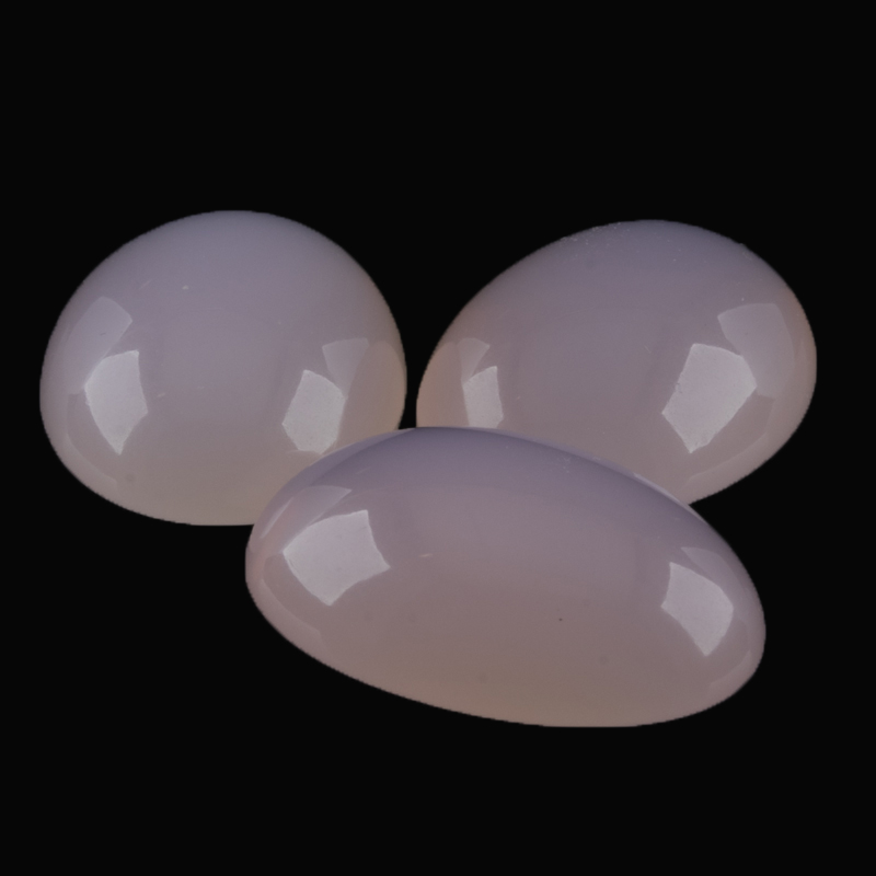 25x18 oval Cabochon in lavendel rosa  