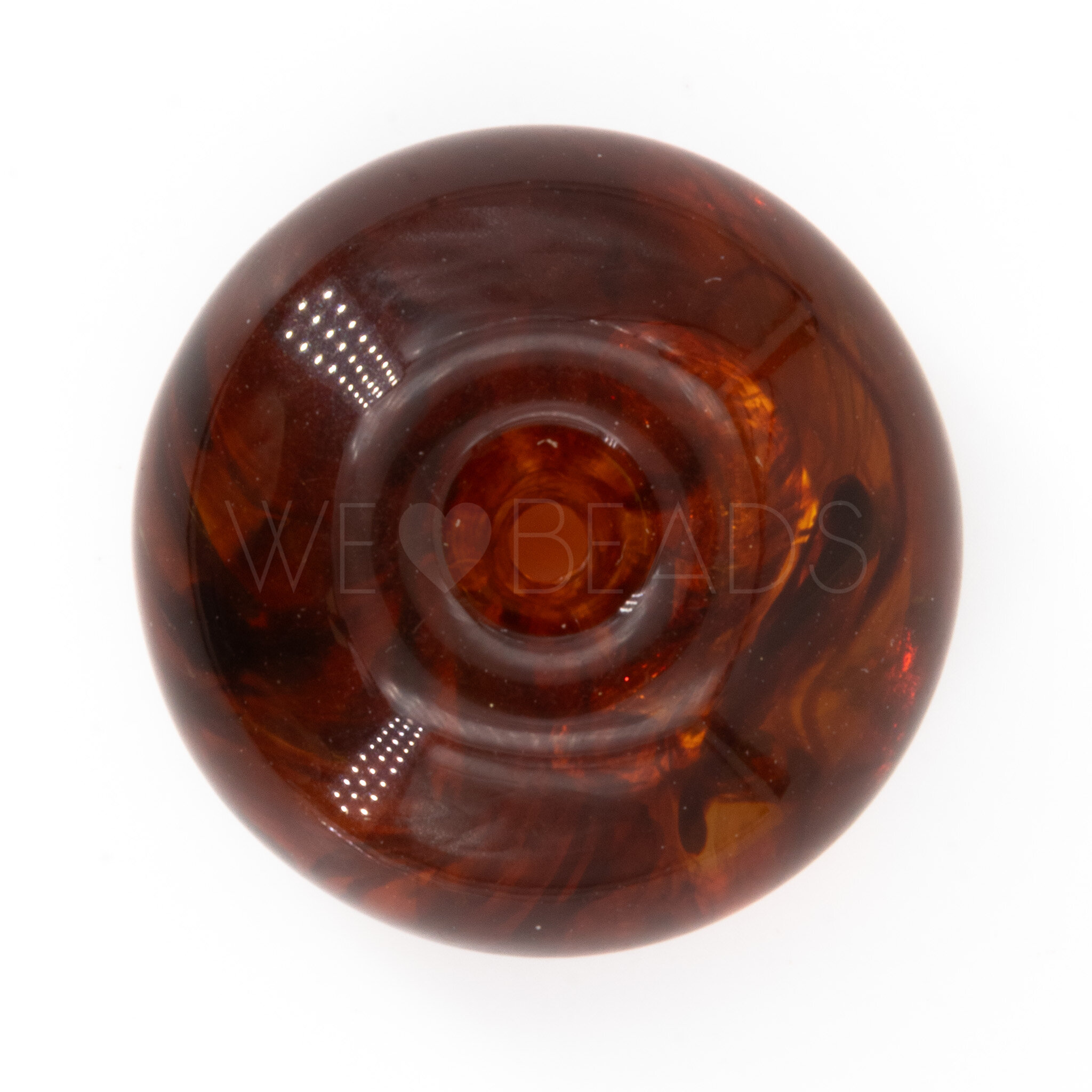 18mm Perle Rondell in schildpatt