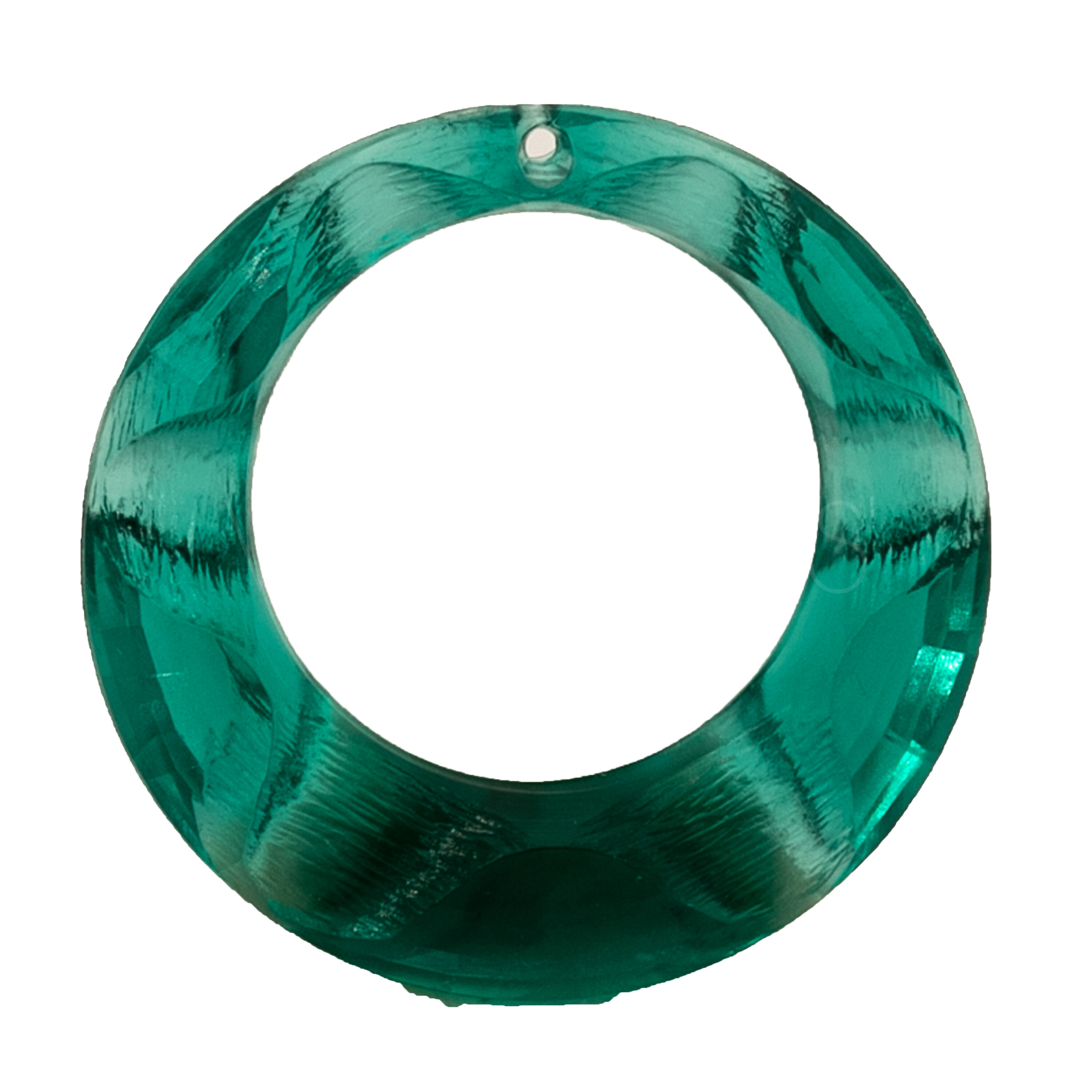 30mm Ring Anhänger in grün