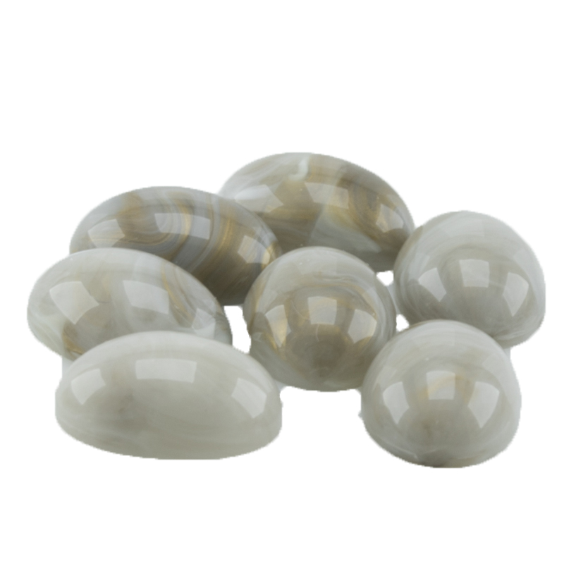 14x10 Cabochon oval - cashmere gold Marmor