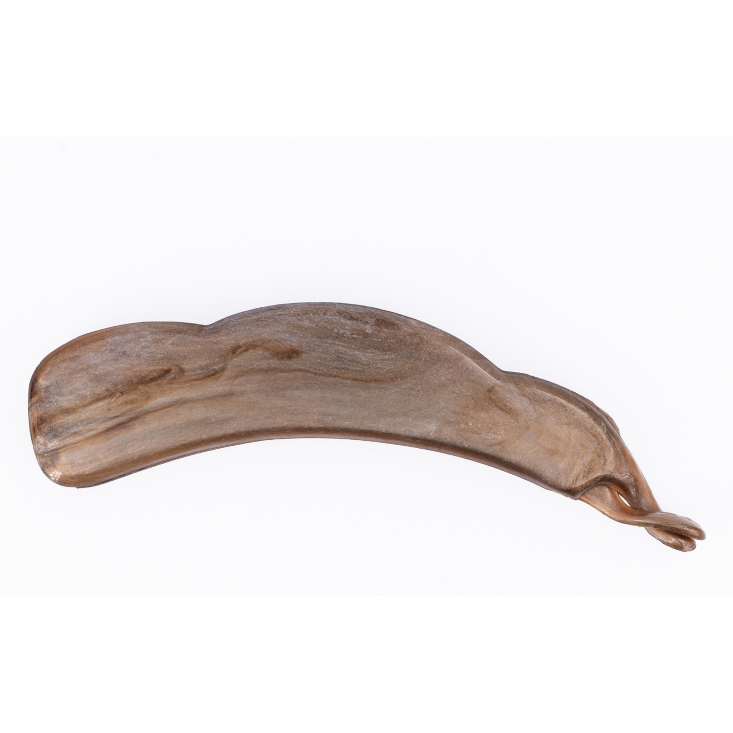 13cm Bananenspange in dünengrau , Large