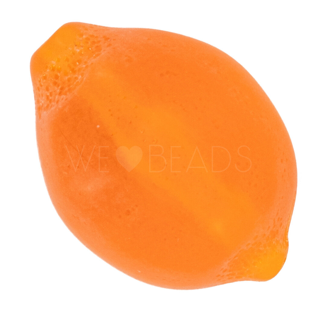 31x22 Lemon Beads in orange red