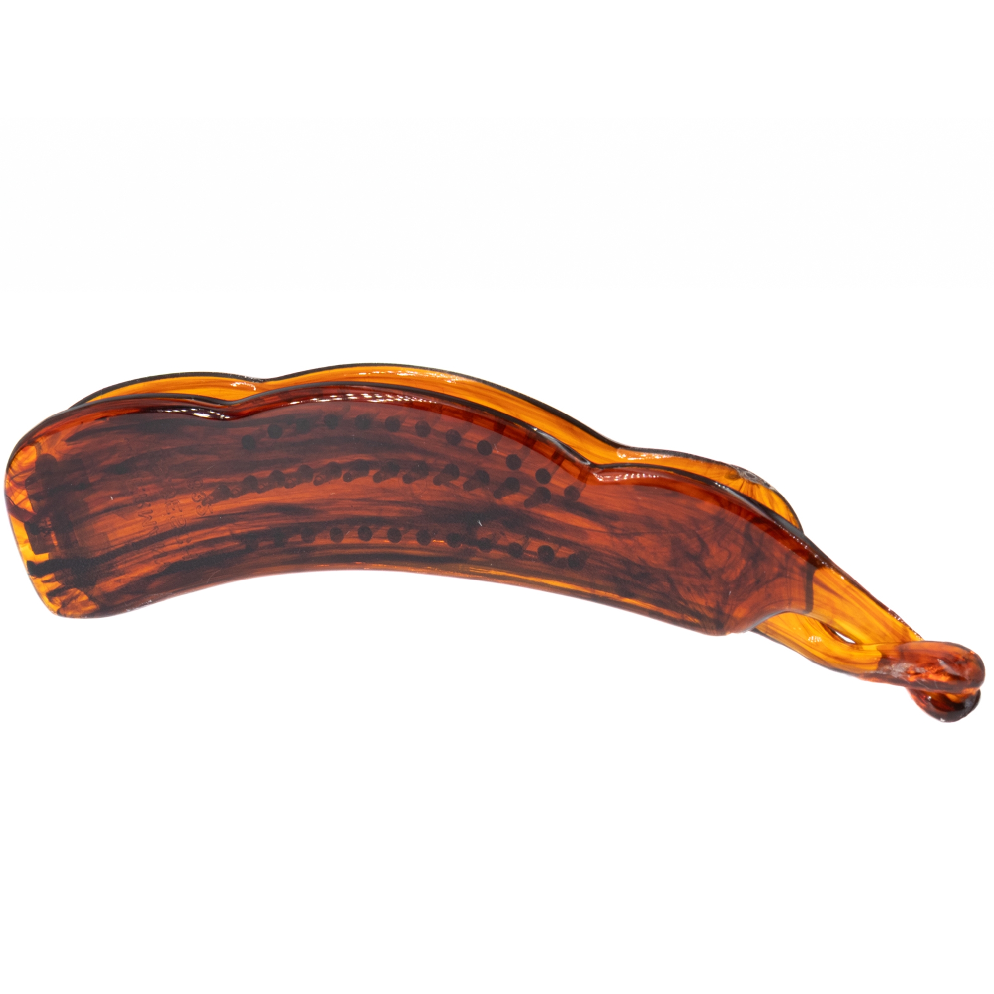 10cm Bananenspange in Havanna Marmor, medium