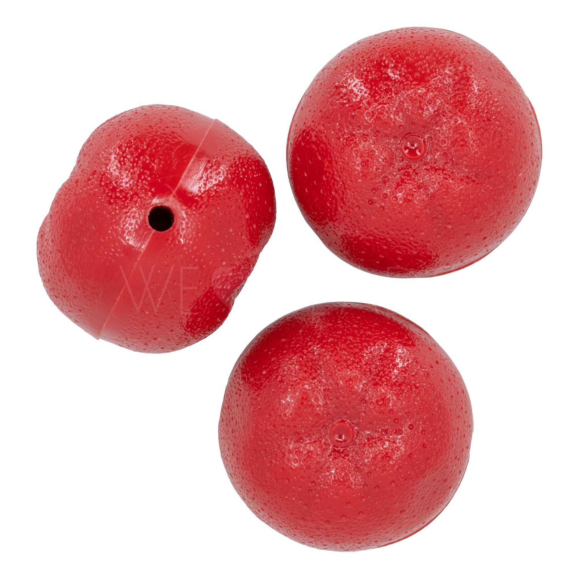 29x24 Apple Beads in red