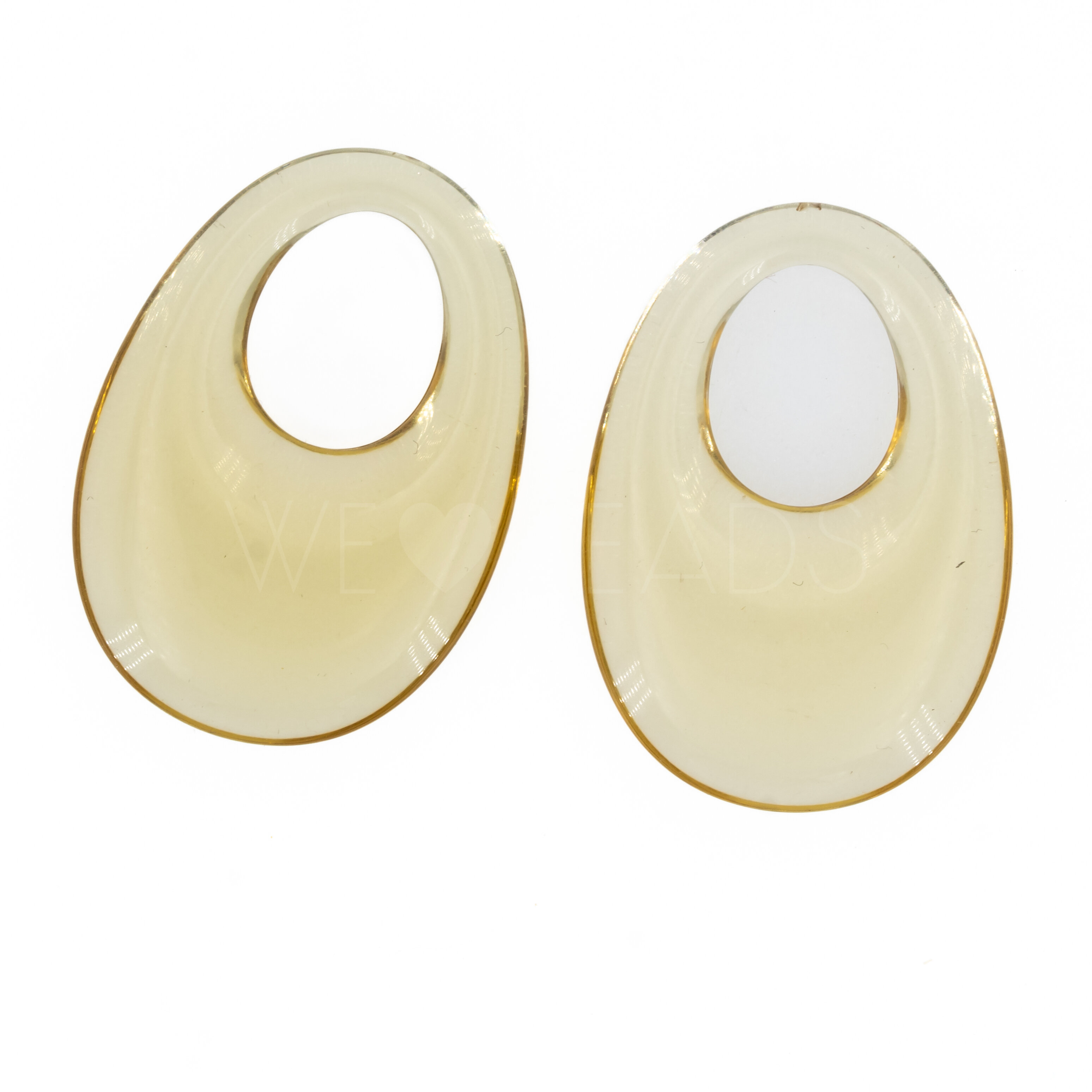 34x25 Elypse Charm in honey yellow