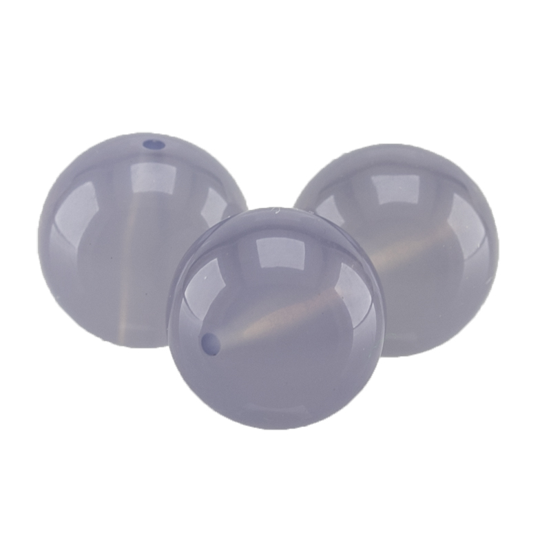 12mm Roundbead in gull grey Opal