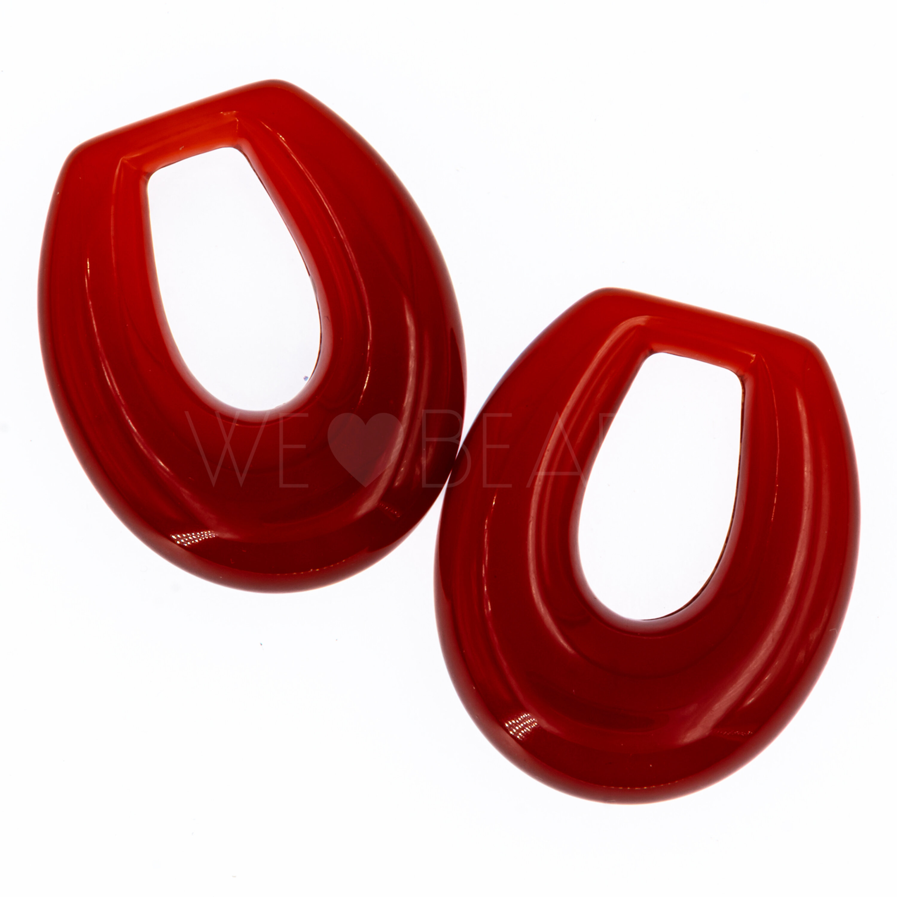 35x26 Anhänger Elypse in Chilli Rot