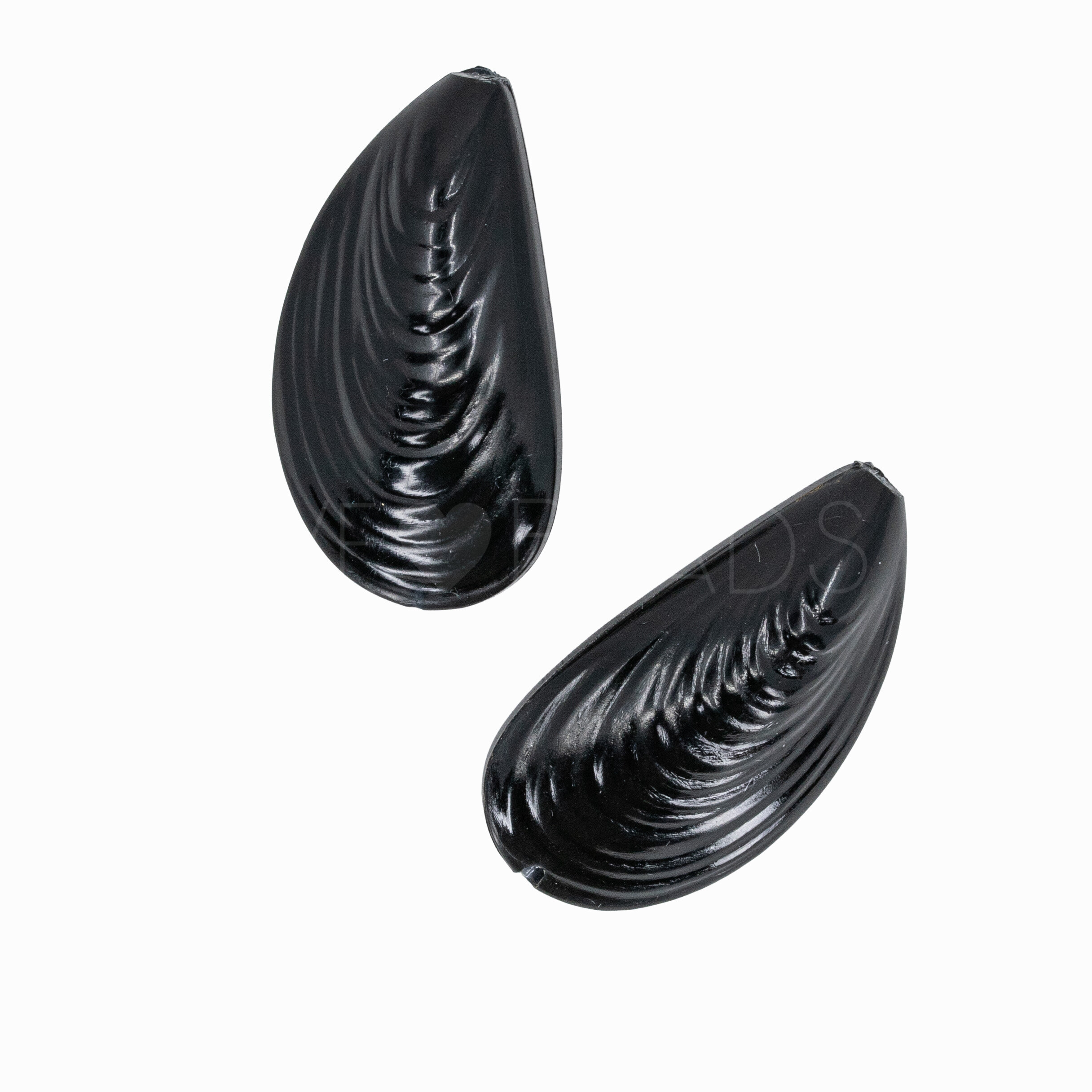 Shell Beads in black