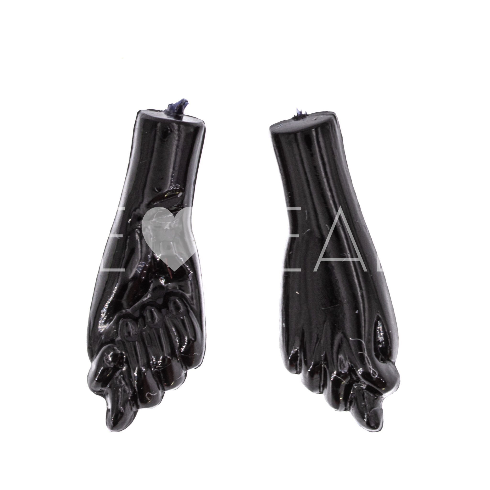 16x6 Hand  in black Opaque