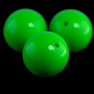 10mm Rundperle in neon grün 