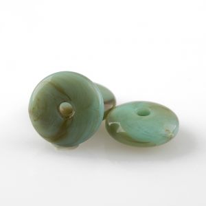 10mm Linsen perle in türkis 