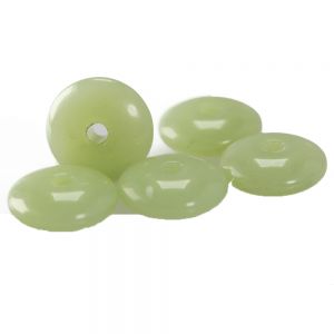 10mm Linsen perle in jade  