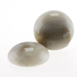14mm Cabochon in cashmere gold 