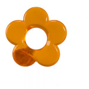 35mm Blume in orange   