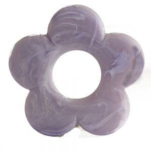 50mm Blume in pasttellviolett  Matt