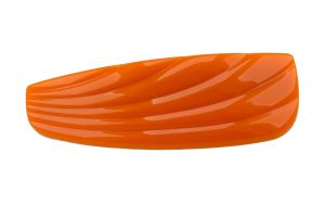 11x3,7cm Patentspange Flügel in orange