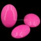 18x13 Cabochon oval in leuchtendes pink 